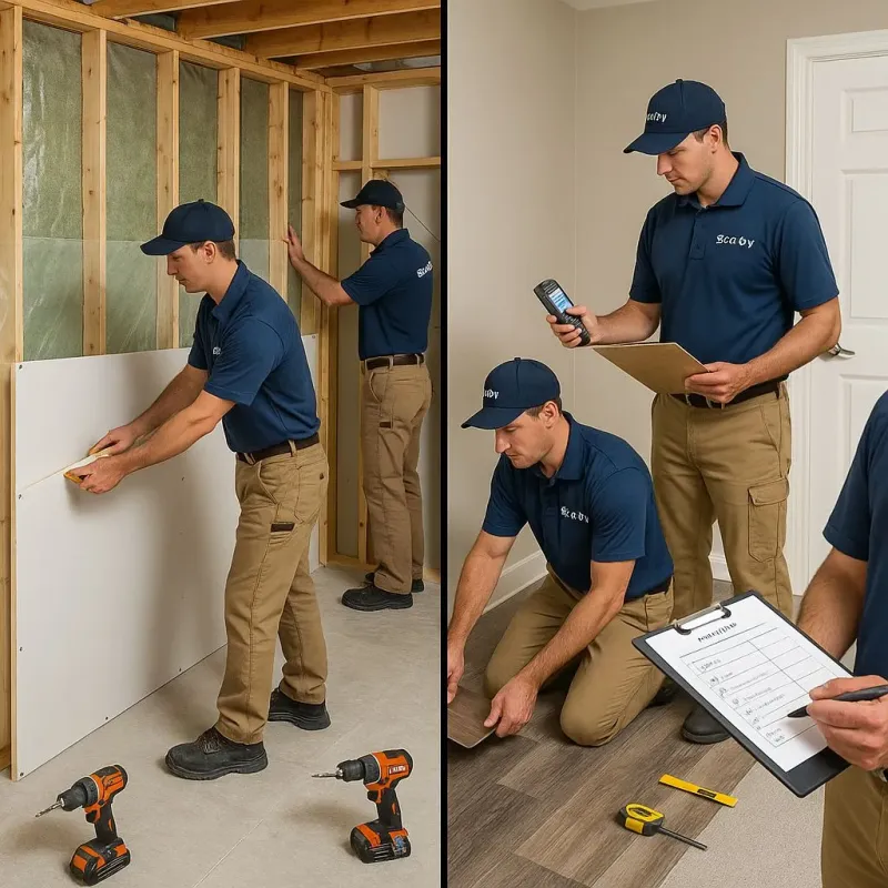 Repairs and Reconstruction process in Dormont, PA