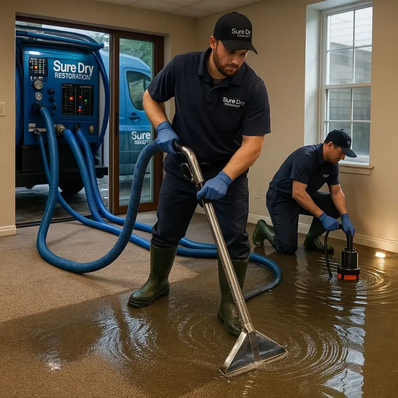 Water Extraction and Removal process in Dormont, PA